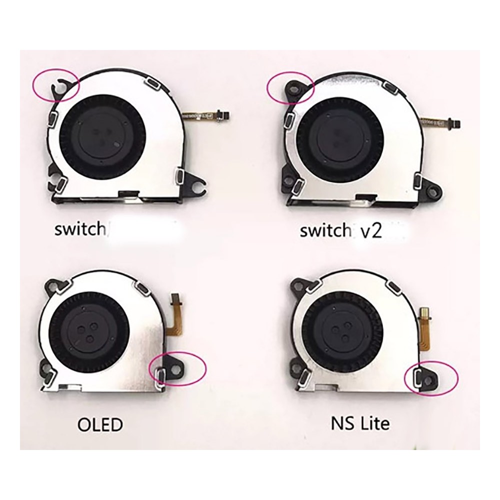 Nintendo Switch V2 Inner Cooling Fan Replacement Part